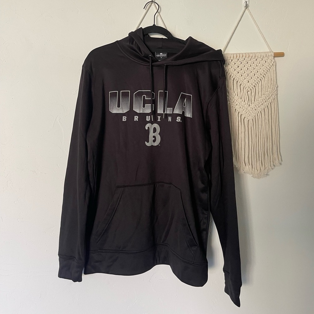 Colosseum UCLA Bruins Blackout Pullover Hoodie